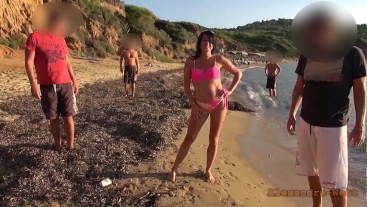 Film Erotyczny Brunetka chce się ruchać na plaży Sex filmy